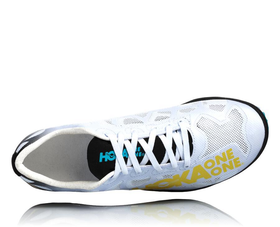 Hoka One One Spikes Herre - Rocket X - Hvide - 580496XEC